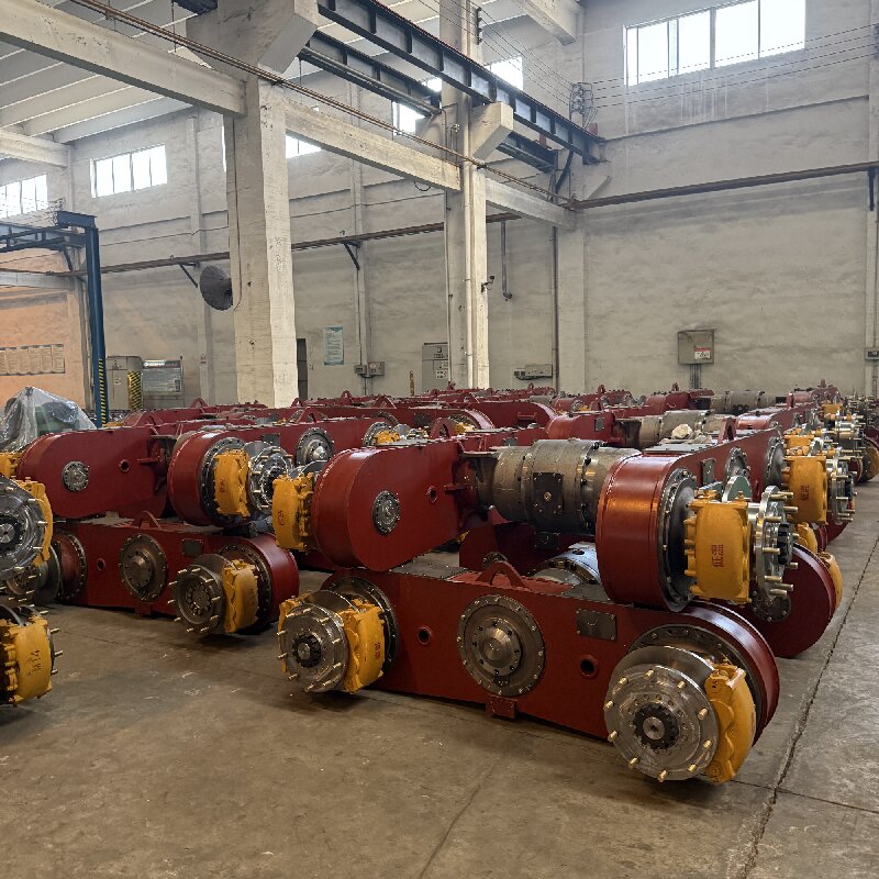 Drive axle of the PY180 grader
