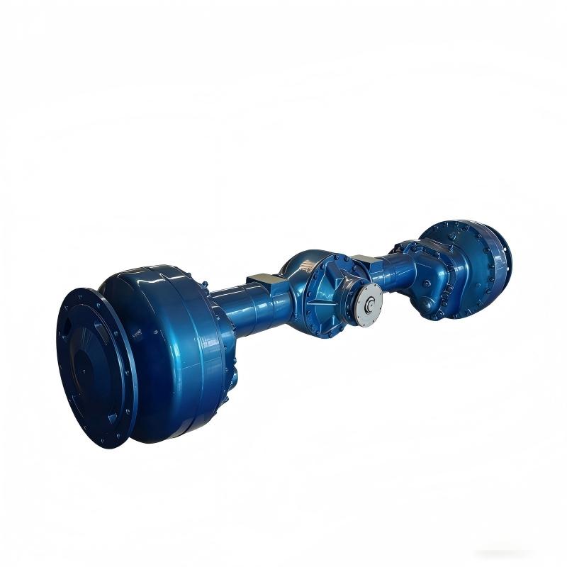 Middle-rear driving axle of a grader
