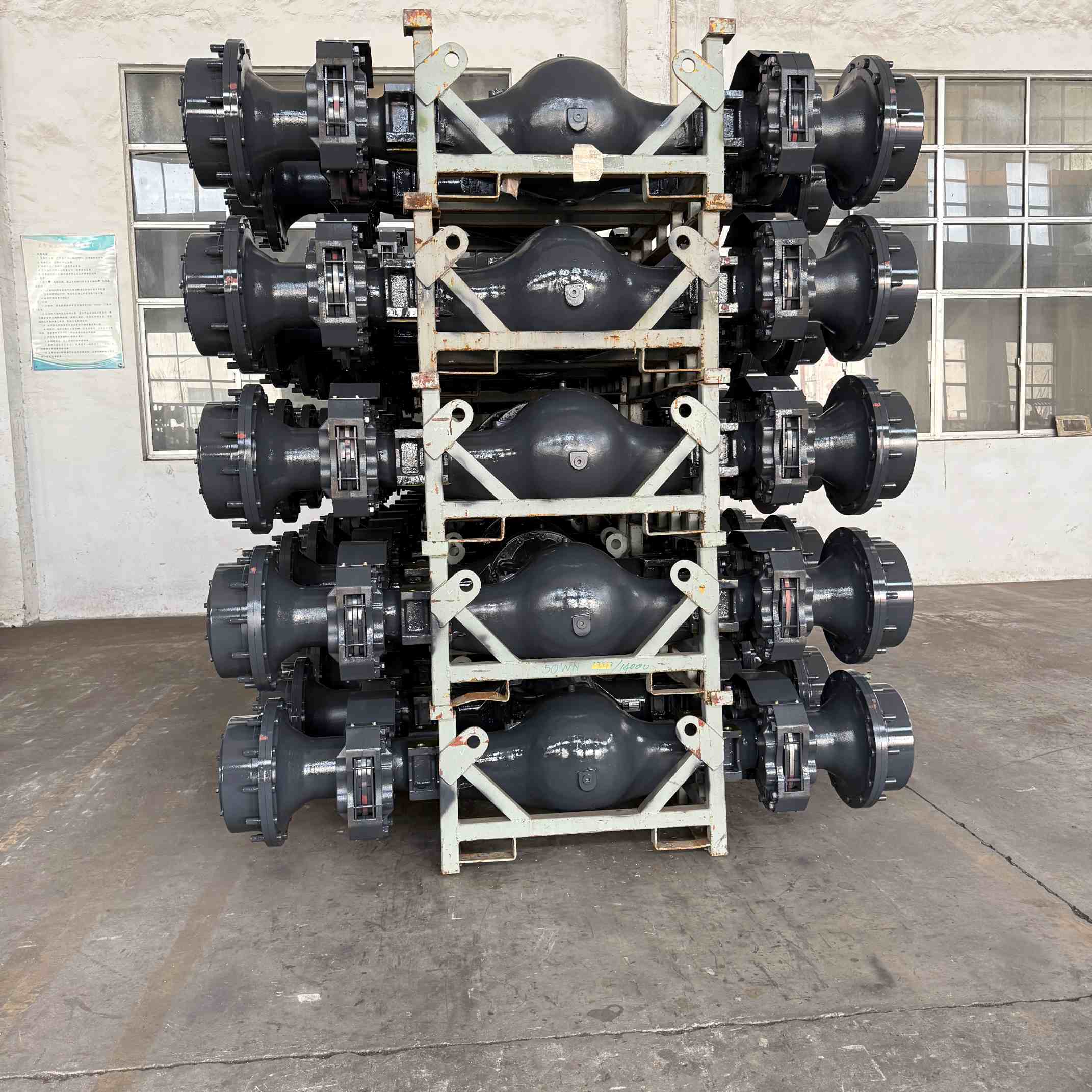 Drive axle for loaders series