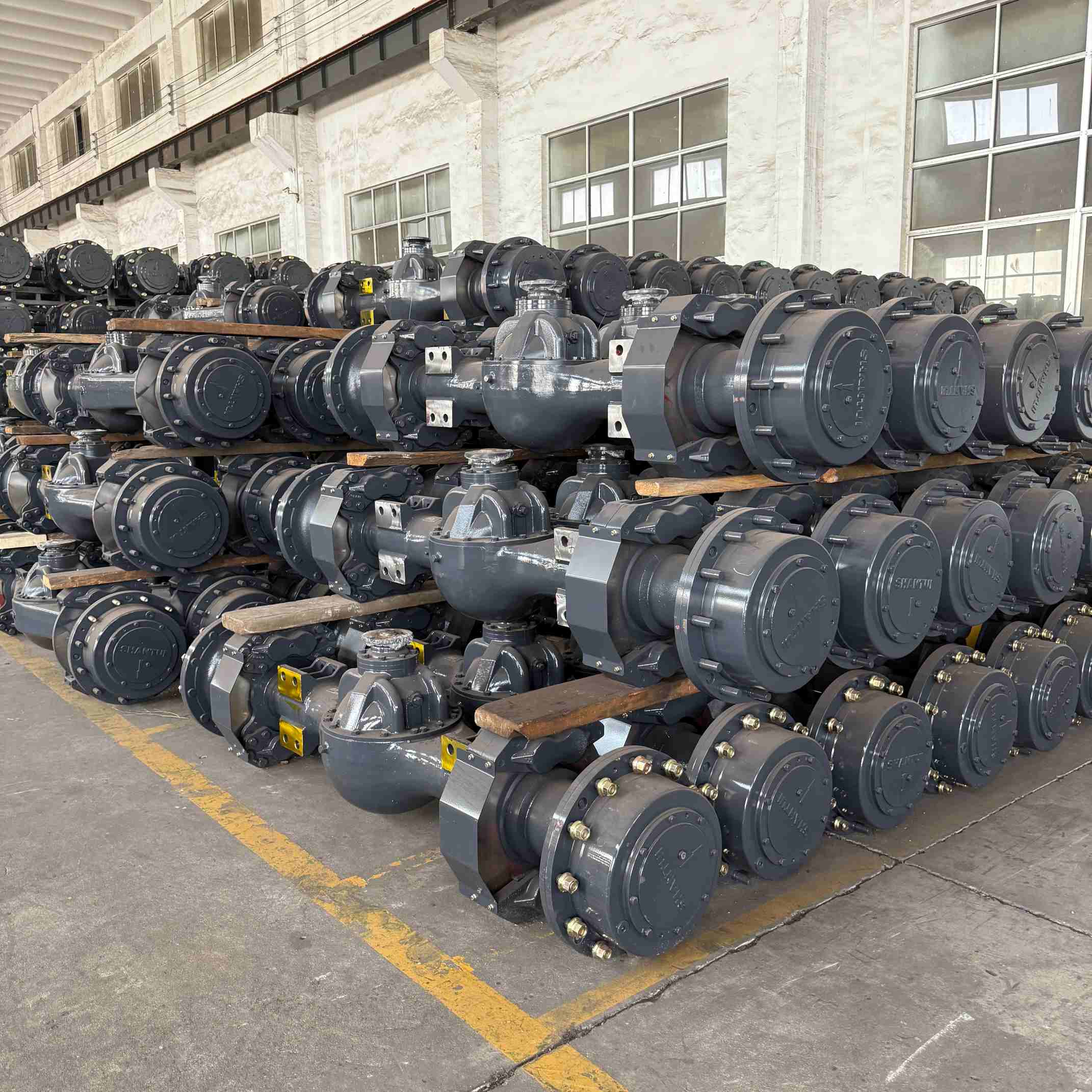 Drive axle for loaders series
