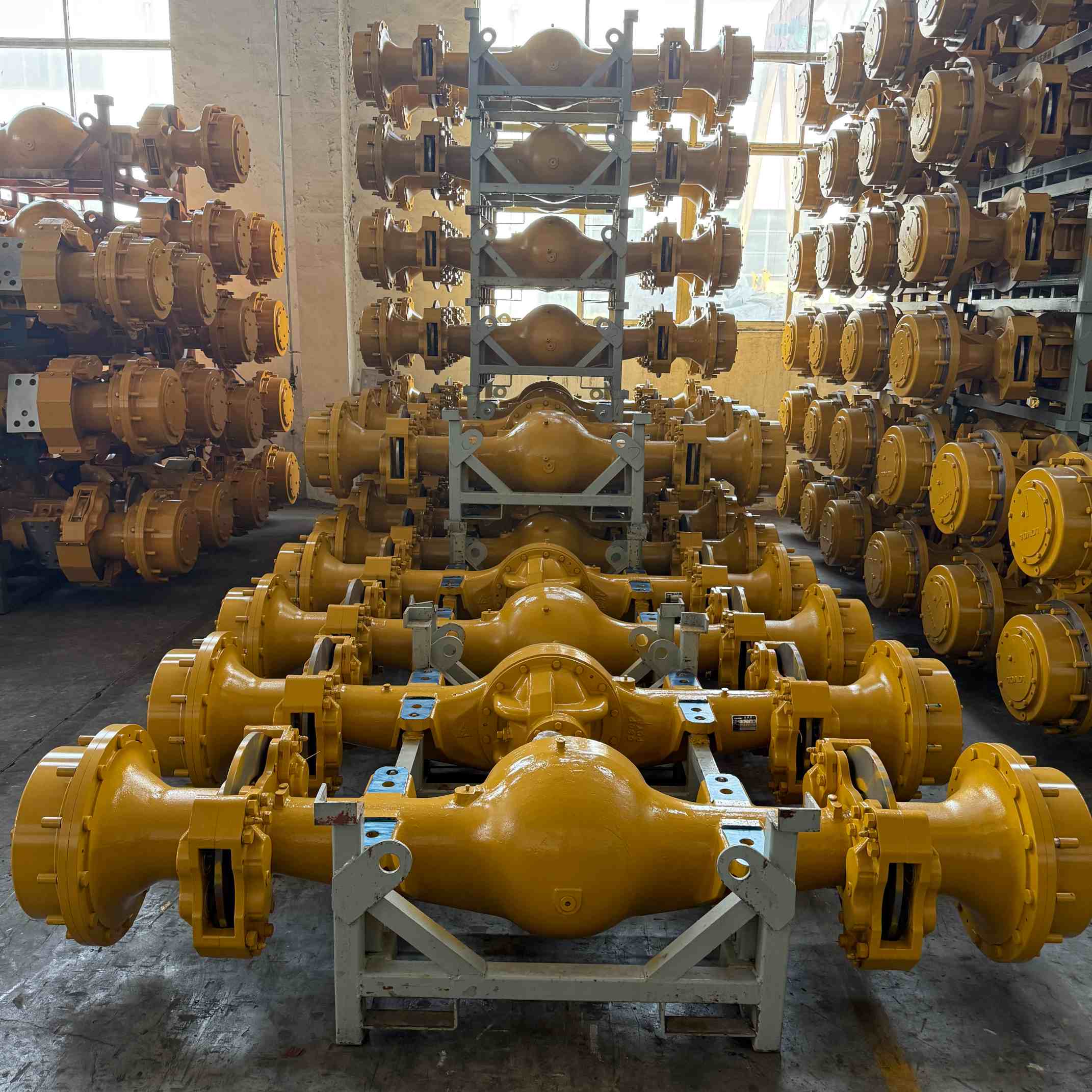 Drive axle for loaders series