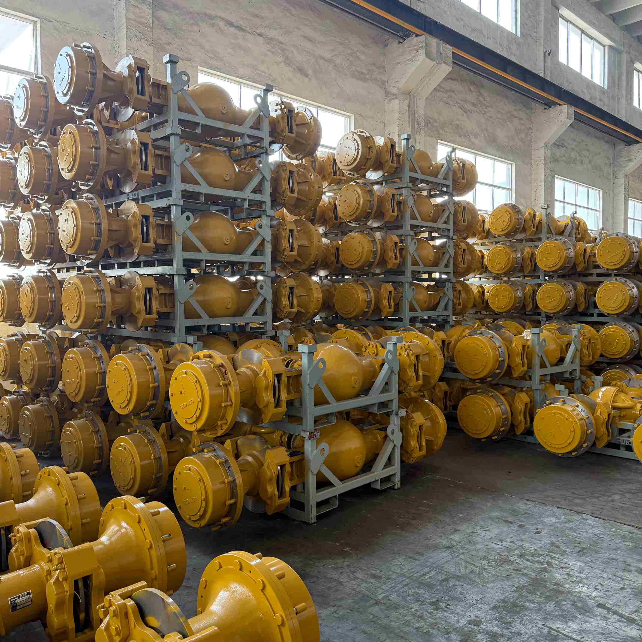 Drive axle for loaders series