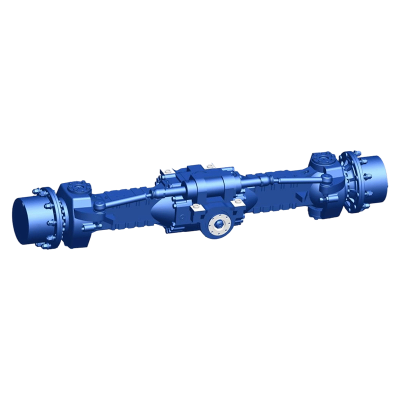 Drive axle for a 15-ton wheeled excavator