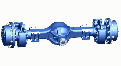 Drive axle for loaders series