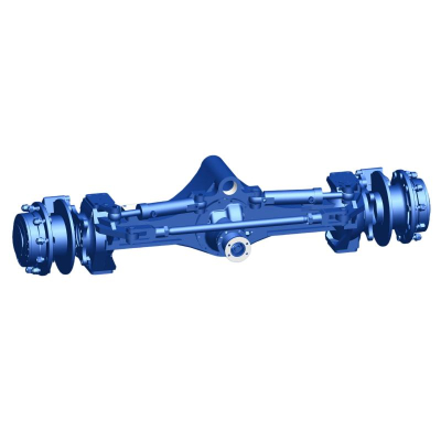 front axle of the WZL100Q wheeled excavator