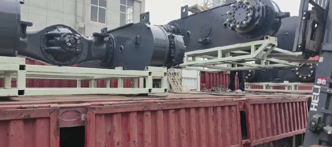 The new PY270Q grader drive axle passed SHANTUI certification, and the components have been shipped | Shandong Lutong