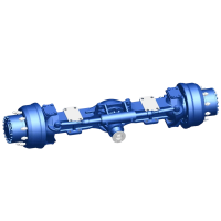 Drive axle for a 12-ton wheeled excavator