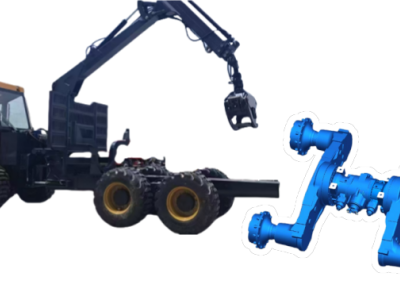 Shandong Lutong Launches New Type of Logging Material Gathering Drive Axle and Starts Bench Test