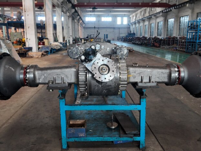 Shandong Lutong's 400hp wet brake drive axle sets new standard