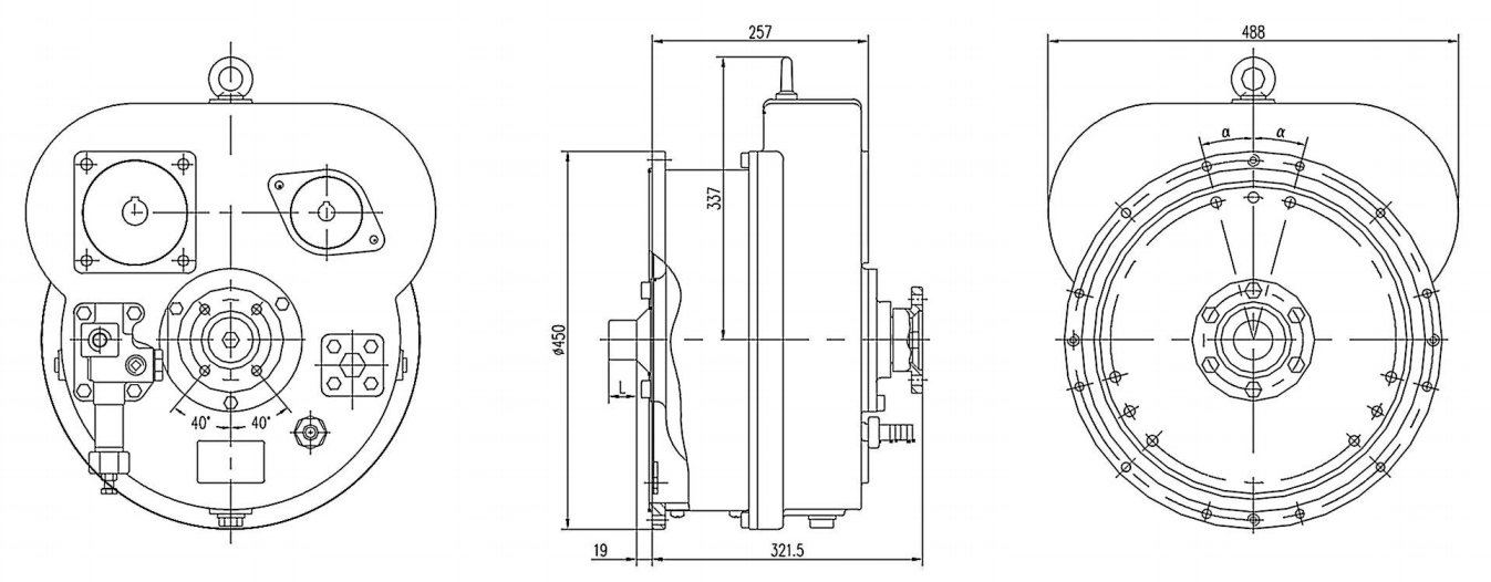 serial hydraulic torque converter