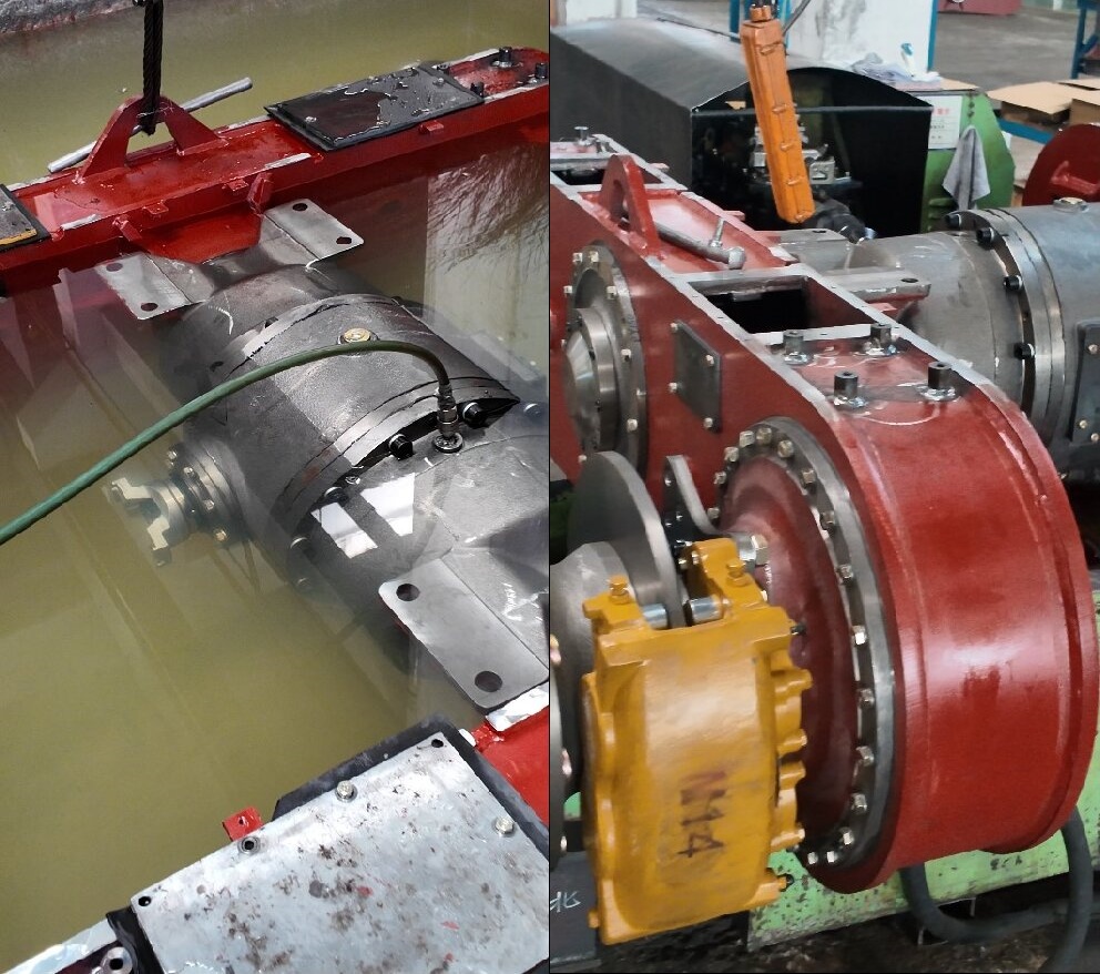 Is the drive shaft and the leading bridge the same?