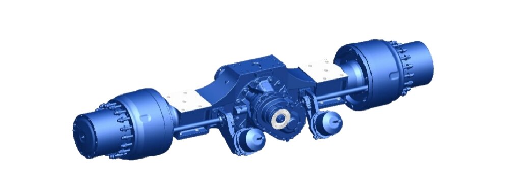 Is the drive shaft and the leading bridge the same?