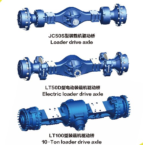 Shandong Lutong exhibited drive axle at Indonesia Construction Machinery Exhibition 2025