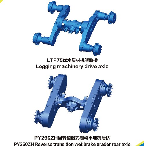 Shandong Lutong exhibited drive axle at Indonesia Construction Machinery Exhibition 2025