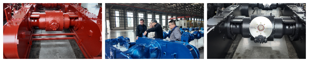 Batch shipment shows strength as a series of grader drive axles set sail around the world Batch shipment shows strength as a series of grader drive axles set sail around the world