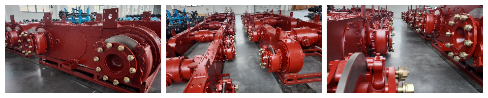 Batch shipment shows strength as a series of grader drive axles set sail around the world Batch shipment shows strength as a series of grader drive axles set sail around the world