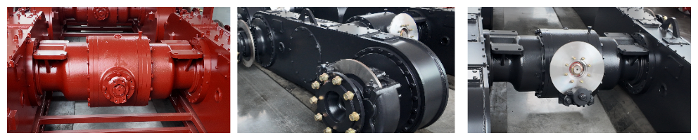 Batch shipment shows strength as a series of grader drive axles set sail around the world Batch shipment shows strength as a series of grader drive axles set sail around the world