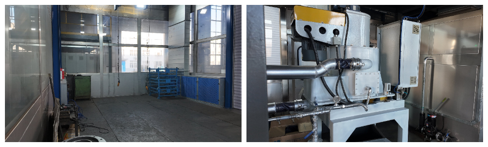 Shandong Lutong has added a new manual cleaning line, refined, which improves the quality of the drive axle.
