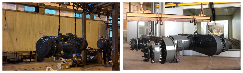 Shandong Lutong has added a new manual cleaning line, refined, which can improve the quality of the drive axle.