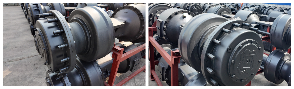 Drive axle of the T400 tractor