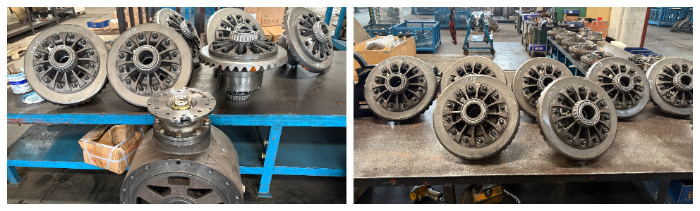 Drive axle of the T400 tractor