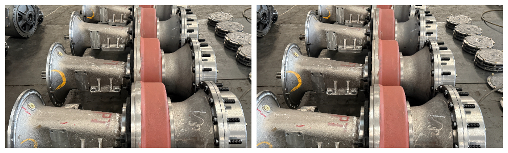 Drive axle of the T400 tractor