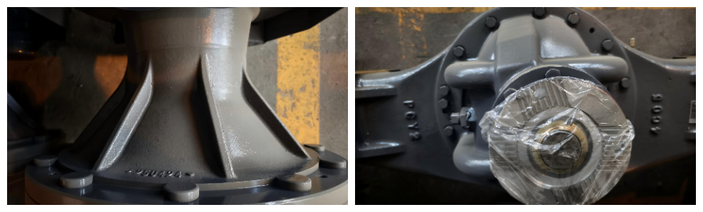 LT58 rigid drive axle