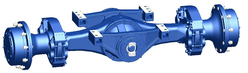 5-ton loader swing axle