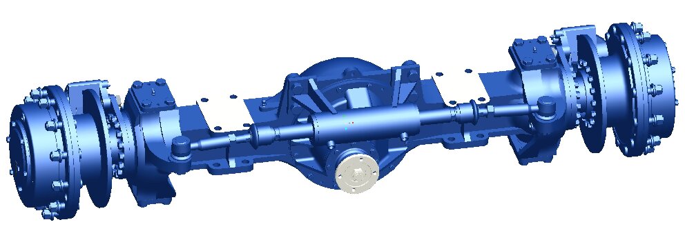 WZL130 steering axle