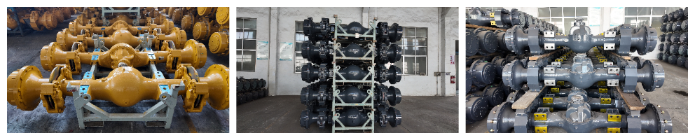 Drive axle for loaders series