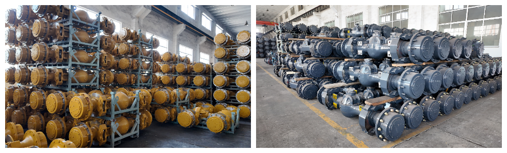 Drive axle for loaders series