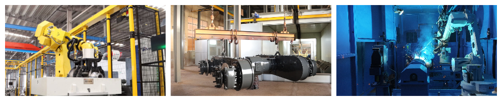 Drive axle for loaders series