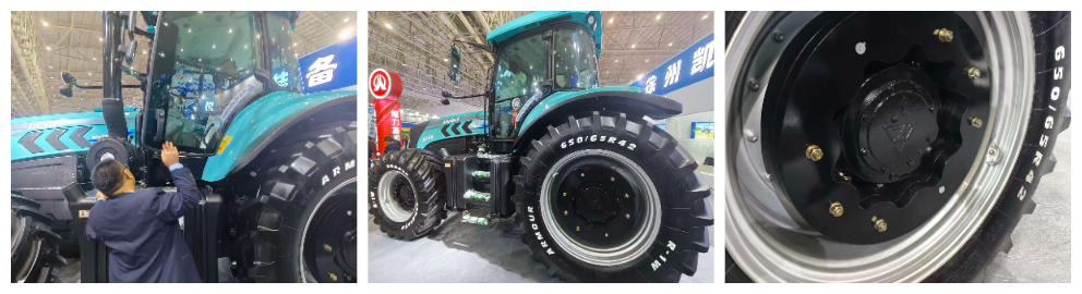 The drive axle of the Shandong Lutong × Xuzhou KR LT400 tractor expands the capabilities of the articulated tractor The drive axle of the Shandong Lutong × Xuzhou KR LT400 tractor expands the capabilities of the articulated tractor