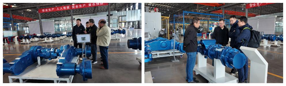 Sunward Intelligent Equipment Co., Ltd. visited Shandong Lutong to explore in-depth cooperation in the field of drive axles. Sunward Intelligent Equipment Co., Ltd. visited Shandong Lutong to explore in-depth cooperation in the field of drive axles.