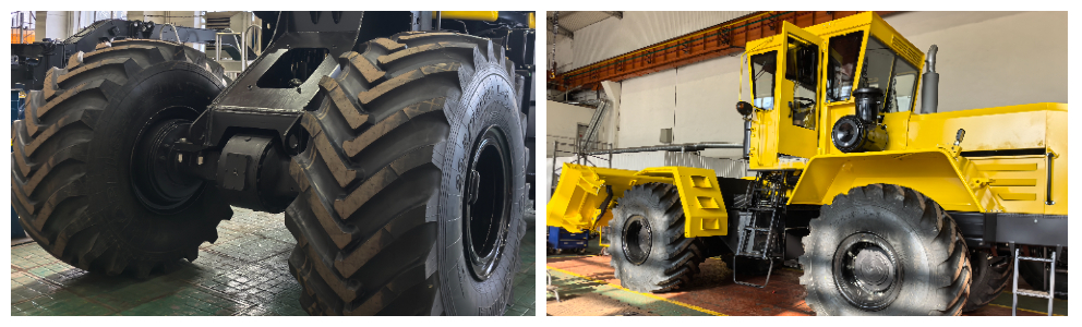 Shandong Lutong × Russian Manufacturer PTZ: Cross-border Empowerment T400 Tractor Leading Axle, Spreading Quality from Tractors to Loaders