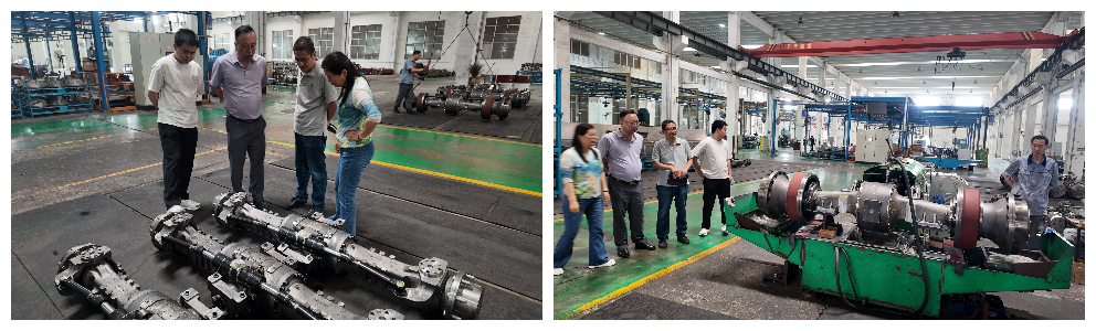 Drive axle partnership: Tianjin delegation visits 'Lutong'