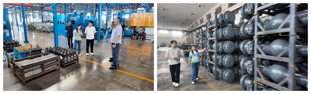 Drive axle partnership: Tianjin delegation visits 'Lutong'