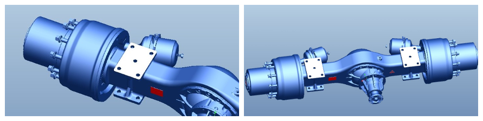 Crane drive axle LTQ30