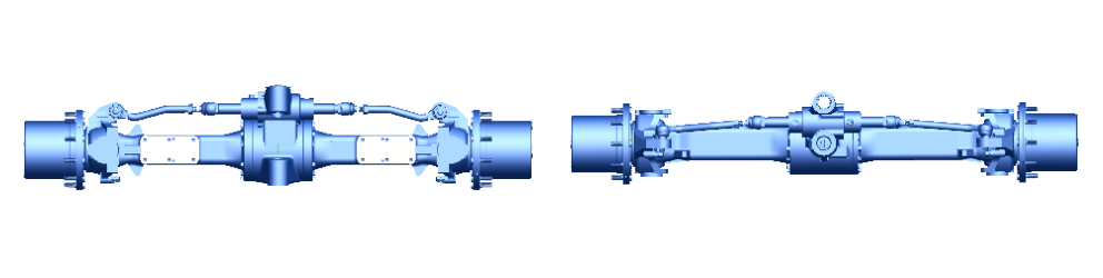 WZL155 steering drive axle